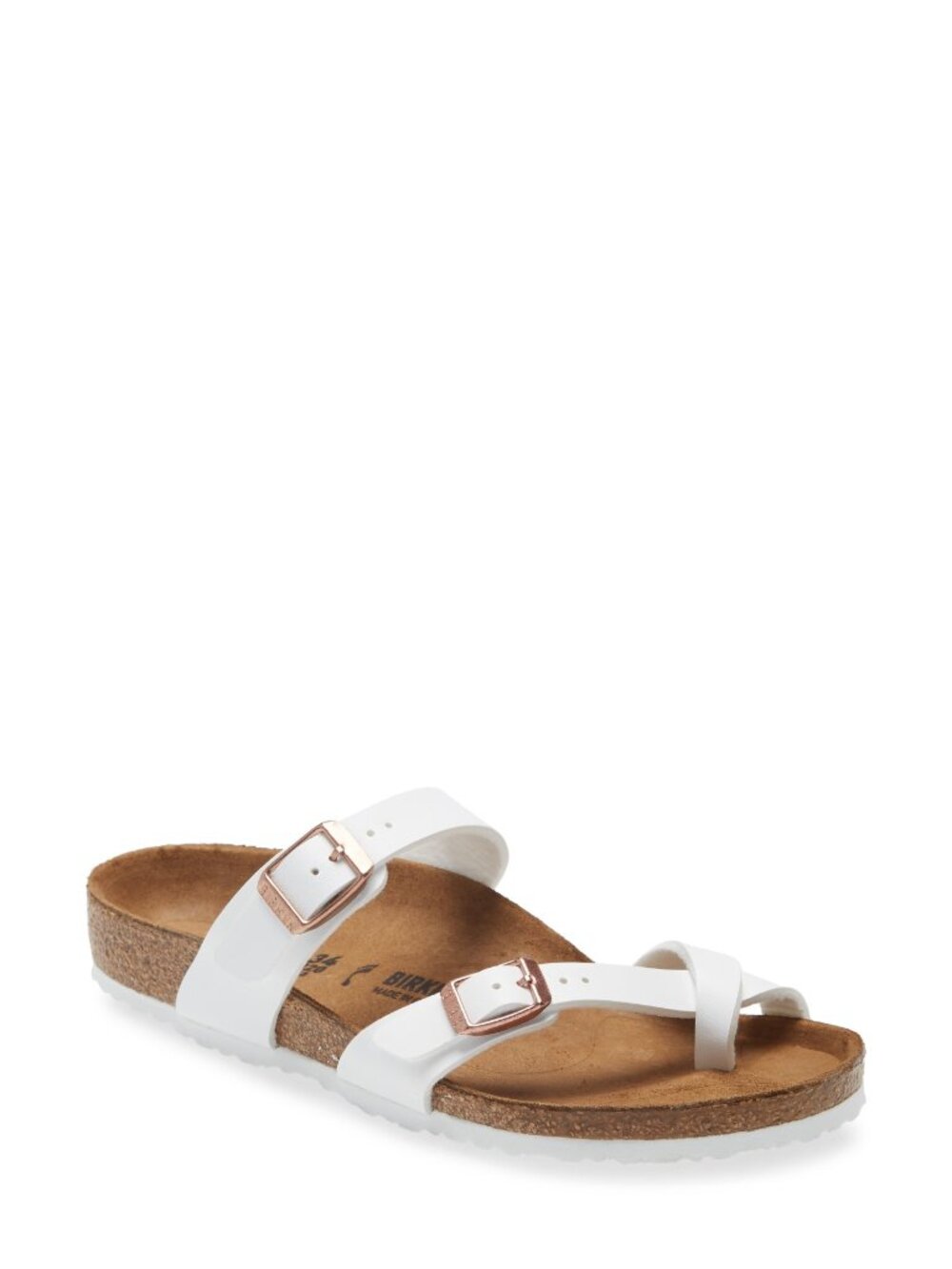 Birkenstock Girls' Mayari Footbed Sandal - White